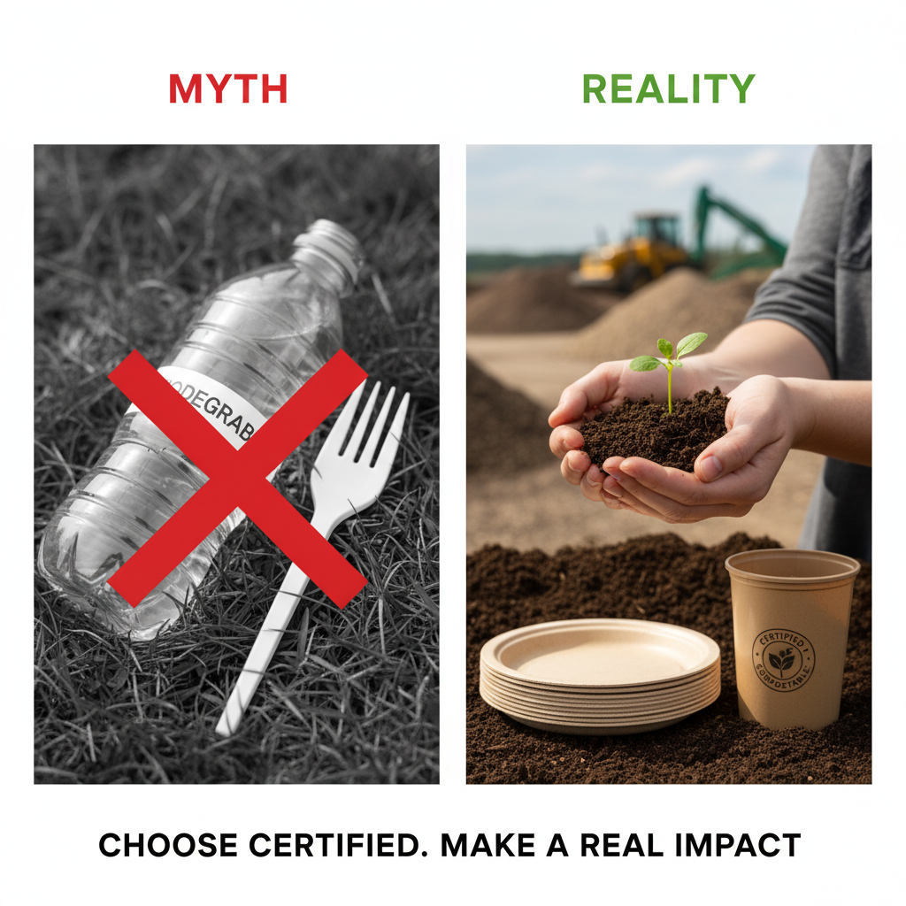 5 Common Myths About Biodegradable and Compostable Products, Debunked