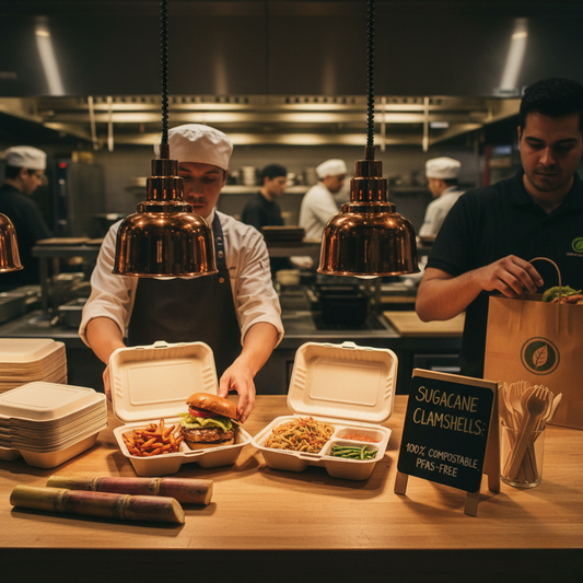 Why Your Restaurant Needs to Switch to Sugarcane Clamshell Takeout Boxes Today