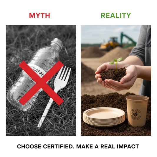 5 Common Myths About Biodegradable and Compostable Products, Debunked